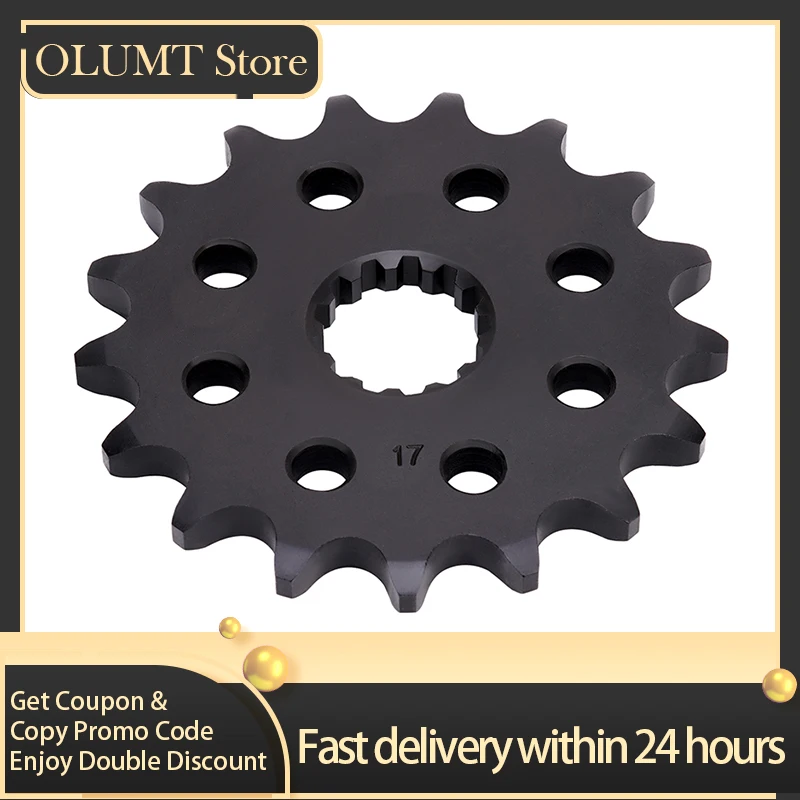 

Motorcycle 17T Front Sprocket Chain Gear For Suzuki GSR750 GSR600 GSX-R600 GSX-R750 GSX-S750 DL800 DL1000 GSX-R1000 GSX-S1000
