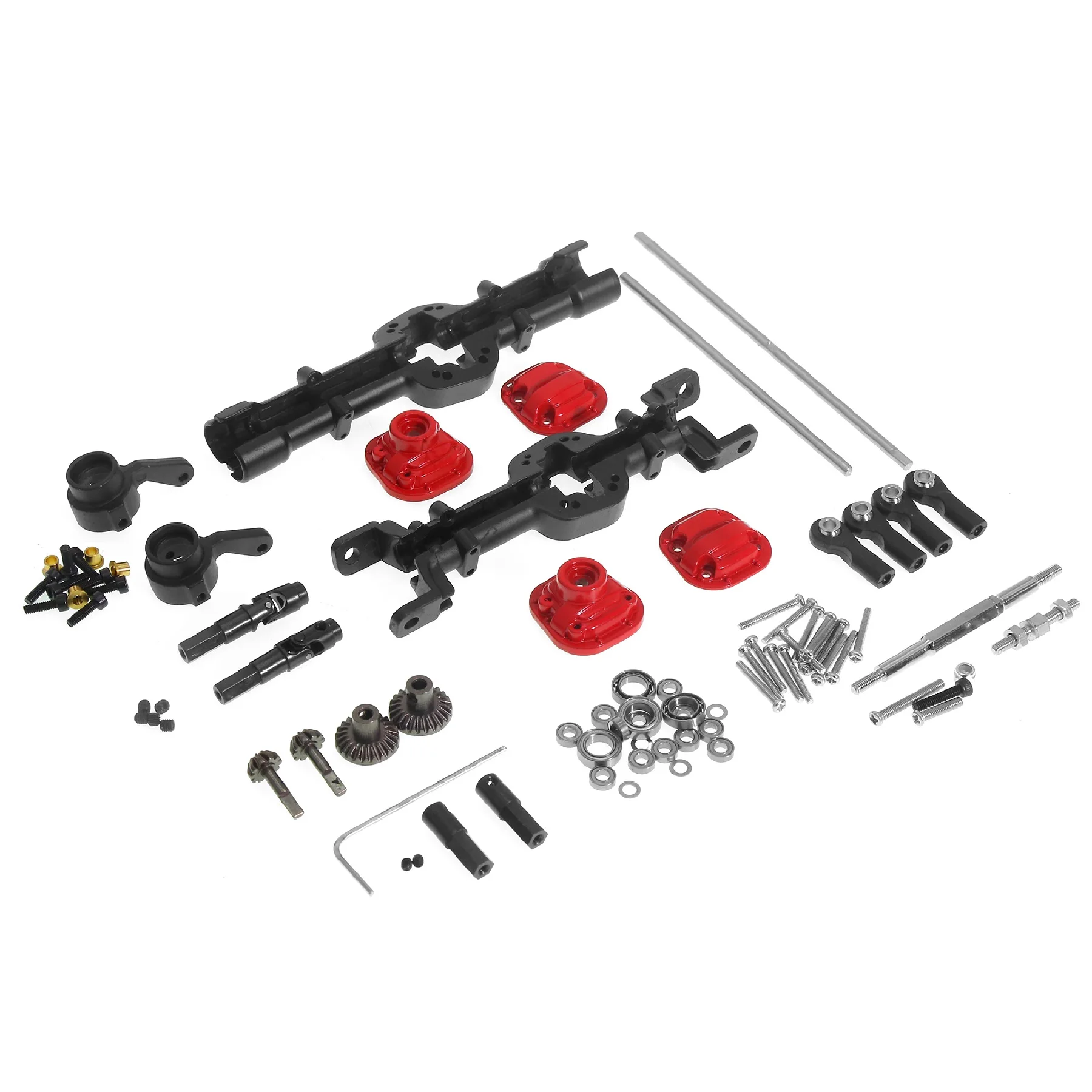 

MN D90 D91 D99 MN99S Metal Front and Rear Axle 1/12 RC Car Upgrade Parts Accessories