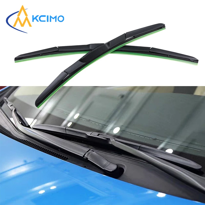 New Three Stage Car Wiper Universal U-type Mute Durable Multi Size Front Windshield Delicate Rubber Wiper Auto Parts