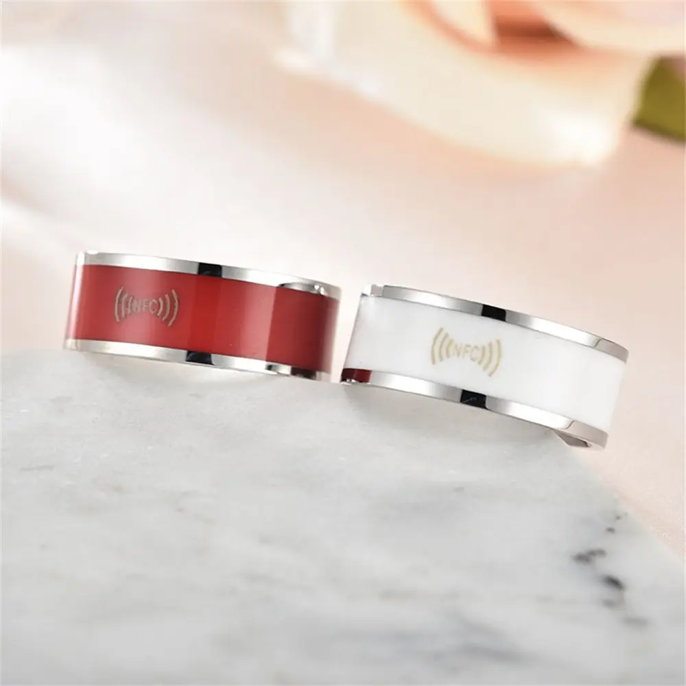 Dragon Pattern Multifunctional Android Phone Equipment Technology Smart NFC Finger Ring Intelligent Wearable Connect