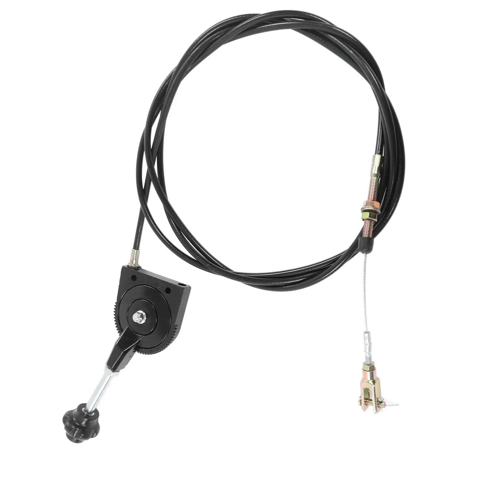 Excavator Manual Throttle Cable Heavy Duty Steel Control Wire for Mixer Stable Performance Replacement