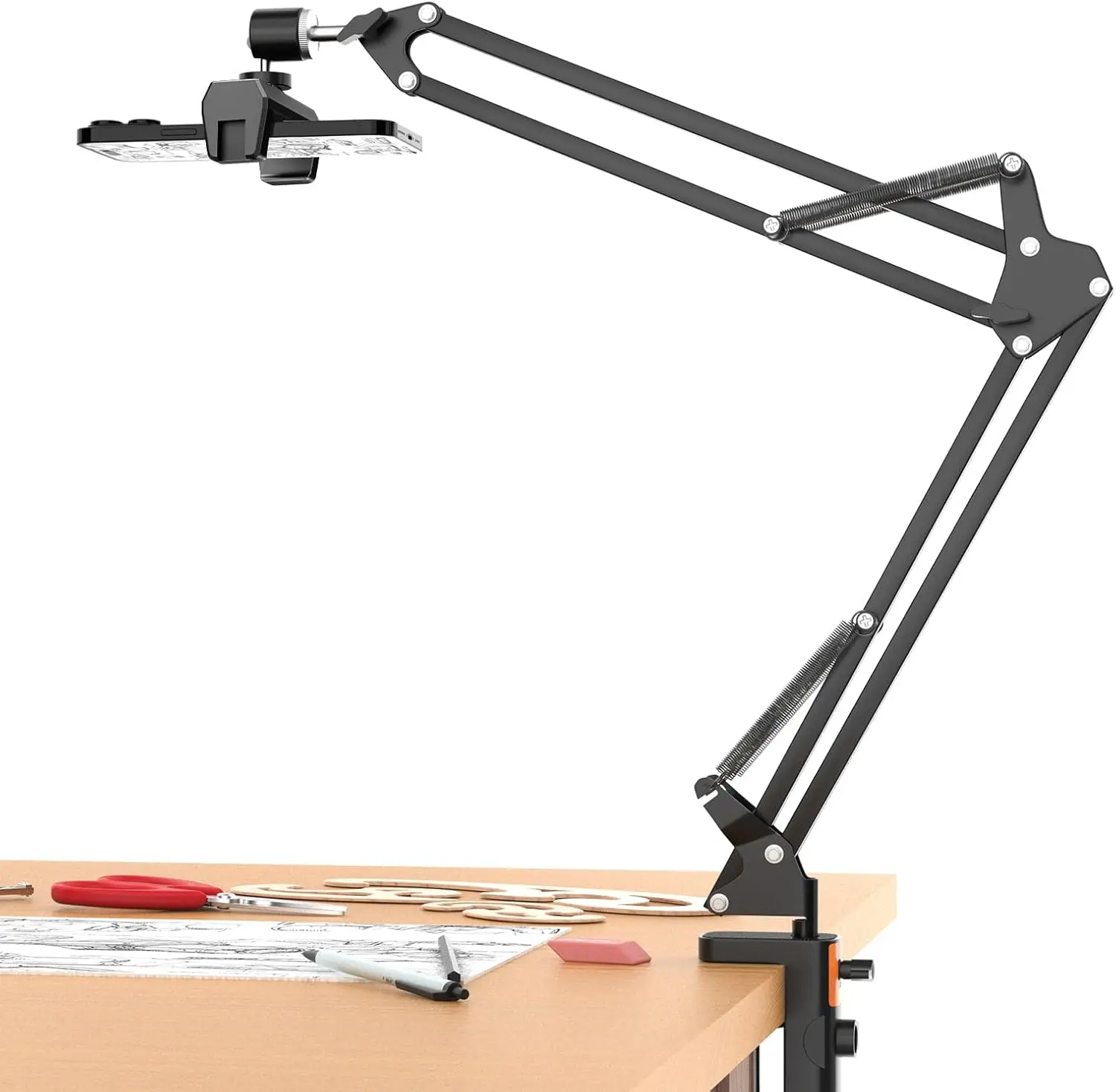 

Гибкое крепление для телефона с шаровой головкой, идеально подходит для прямых трансляций, приготовления пищи и фотосъемки