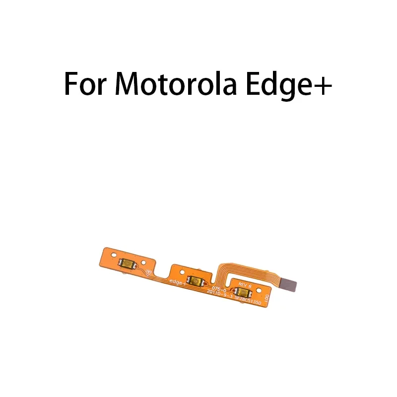 GEFEBSI Power ON OFF Mute Switch Control Key Volume Button Flex Cable For Motorola Edge+ / Edge Plus
