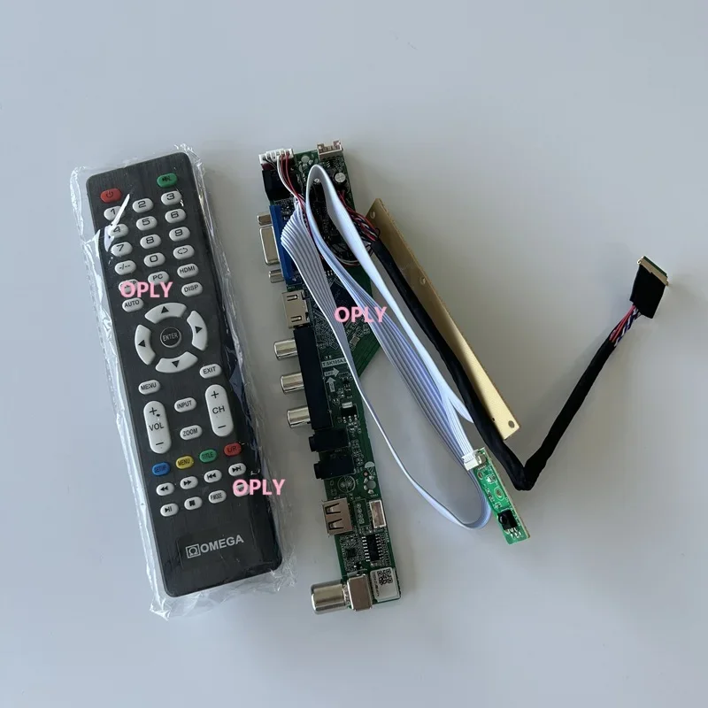 Controller board TV  kit for LP133WH2 LP133WH2-TLF2 1366X768  LED Screen 13.3
