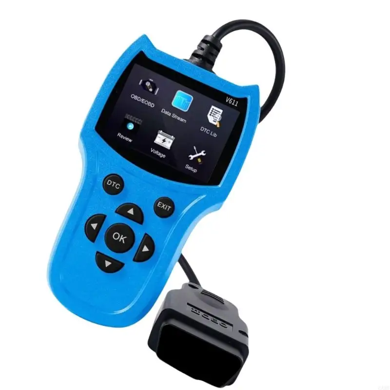 

2025 Новый 2,4 -дюймовый цветной экрана Проверка разлома двигателя OBDII/EOBD Scan Tool Scanner OBD2 с помощью инструмента I/M.