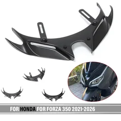 For Honda FOR Forza 350 2021 2022-2026 2024 125 2023-2024 Motorcycle Front Fairing Winglets Aerodynamic Wing Side Wings Spoiler