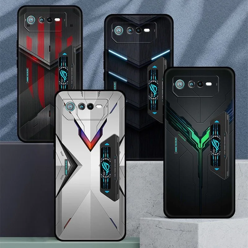 Capa anti-queda para Asus, ROG 6 Pro 5G, capa de silicone macia, ROG 6 Capa, ROG Phone6, ROG6