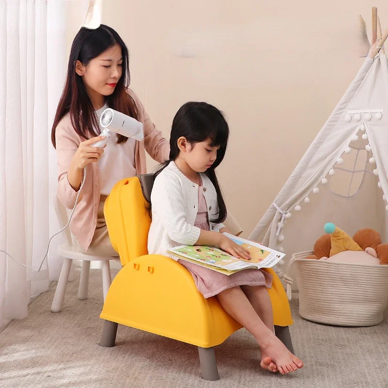 Silla alta plegable Convertible para bebé, sofá de salón multiusos, asiento de comedor y baño para niños, diseño cómodo para el hogar