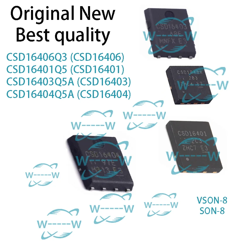 (5-50 PCS)NEW CSD16406Q3 CSD16406 CSD16401Q5 CSD16401 CSD16403Q5A CSD16403 CSD16404Q5A CSD16404 MOSFET IC CHIP