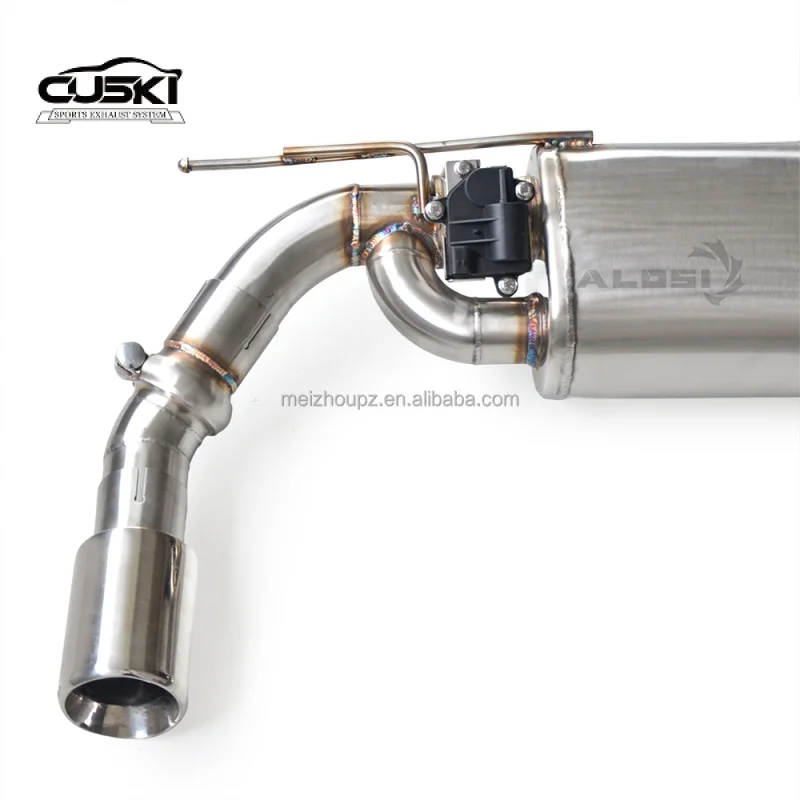 Tubo de escape cat-back para bmw 330i 340i f30 2.0t 2013-2018 sistema de escape de válvula inteligente de alto desempenho acessórios de escape de carro