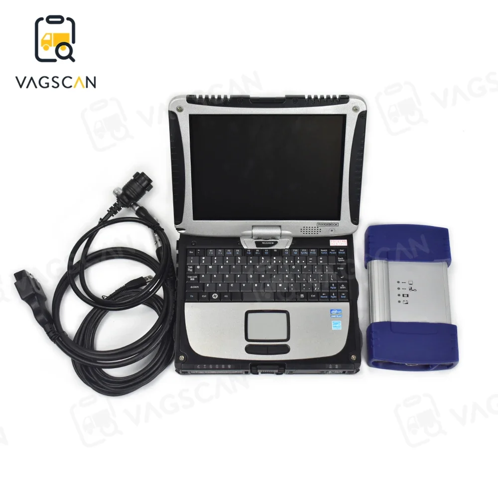 

CF 19 Laptop for DAF Truck Auto Diagnostic Set Davie Truck Engine Diagnostic Tools DAF VCI560 MUX Diagnosis Software Scanner Kit