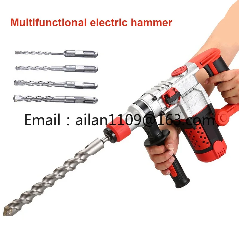 Crushed Electric Pick Industrial Grade Single Slot Disassembling Wall Crusted Concrete Electric Demolition Hammer