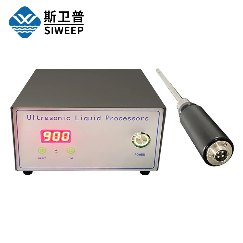 Lab Experiment 500W 28K 35K Ultrasonic Probe Emulsify Ultrasound Pulverizer Homogenizer Stick Sonic Disperse Extractor Equipment