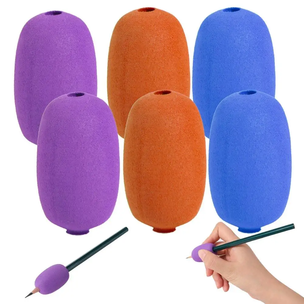 Posture Trainers Sponge Pencil Holder Ergonomic Stylus Grips Pencils Correctors Flexible Pen Case Writing Corrector Grip