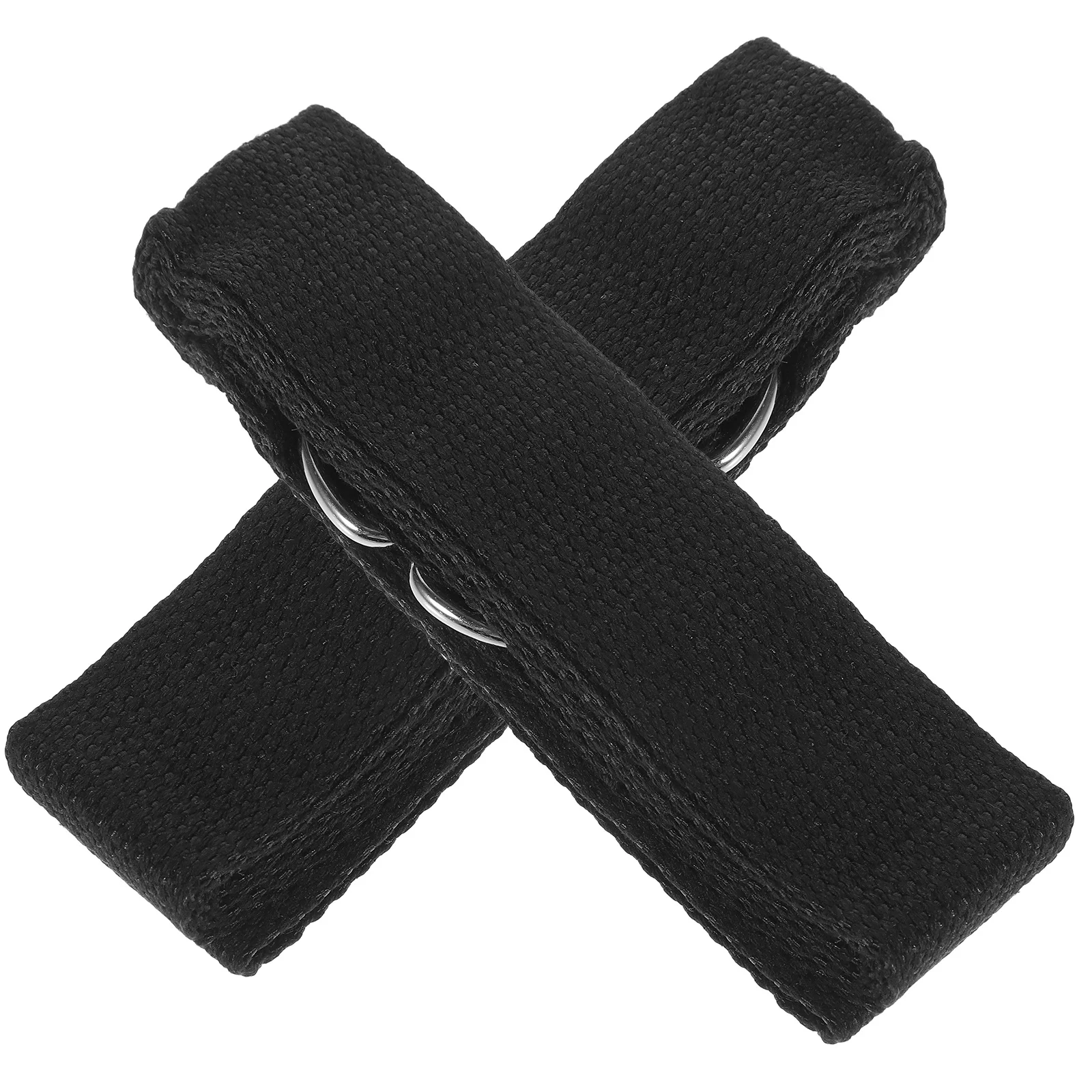 

2Pcs Professional Yoga Strap Strong Inelastic Band for Stretching and Activating Muscles Portable Yoga Training Band