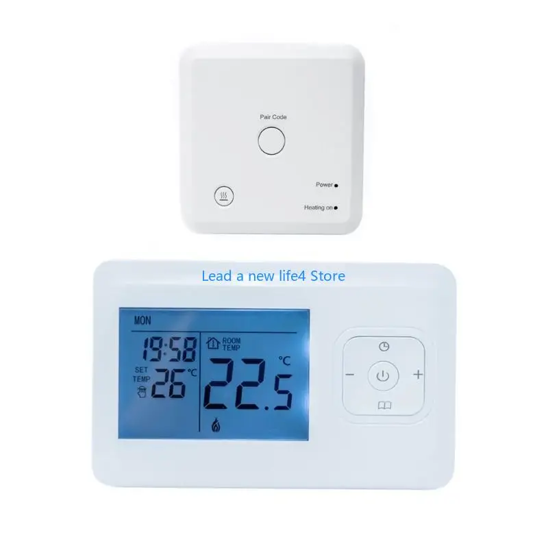 Y55E WIFI THERMOSTAT CONTROL LED شاشة عرض التدفئة الكهربائية ترموستات