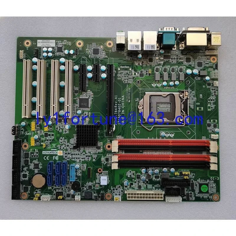 Compatible with AIMB-784 AIMB-784G2 REV. A1 1150 main board industrial computer main board dual network interface card