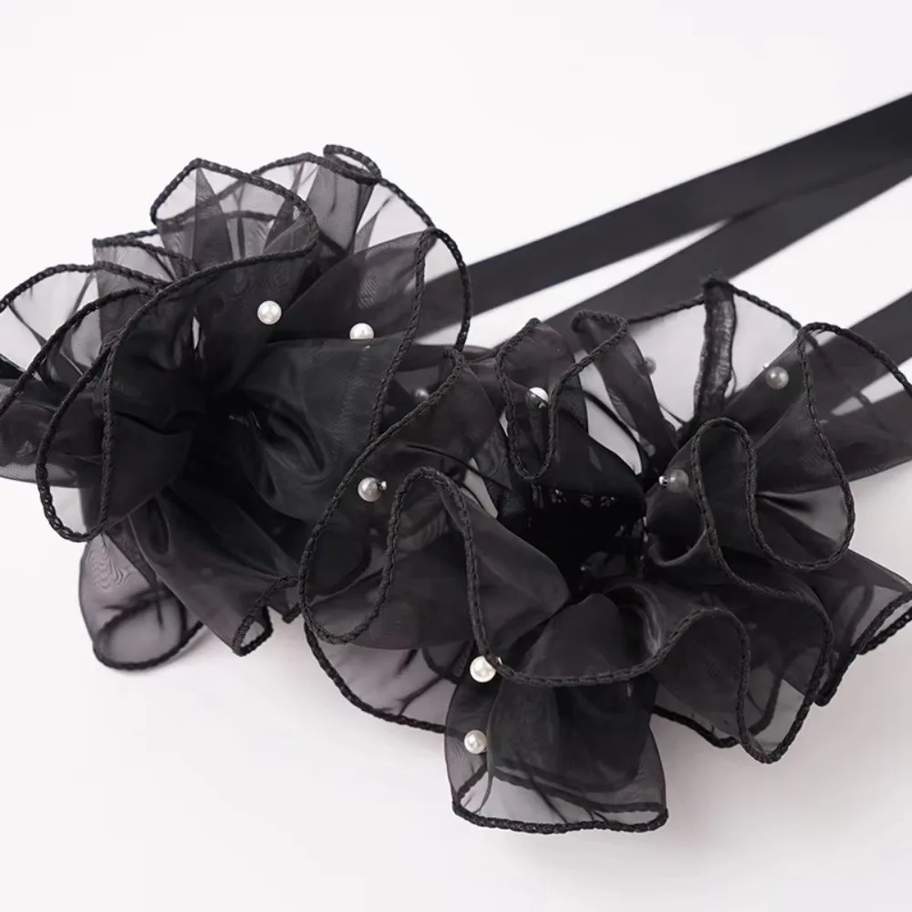 

Stereo Flower Dance Wrist Straps Wrist Strap Hand Sleeve Floating Sleeves Dance Practice Hand Flower Pearl Wrist Strap
