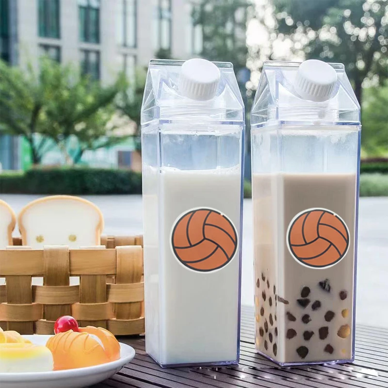 500ml man woman Water bottles cup female summer simple large-capacity portable male female students sports cute kettle bottle