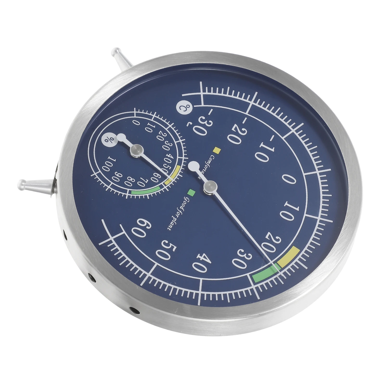 

Stainless Steel Thermometer Hygrometer Wall Mount Digital Analog Fahrenheit Celsius Sauna Waterproof Precision