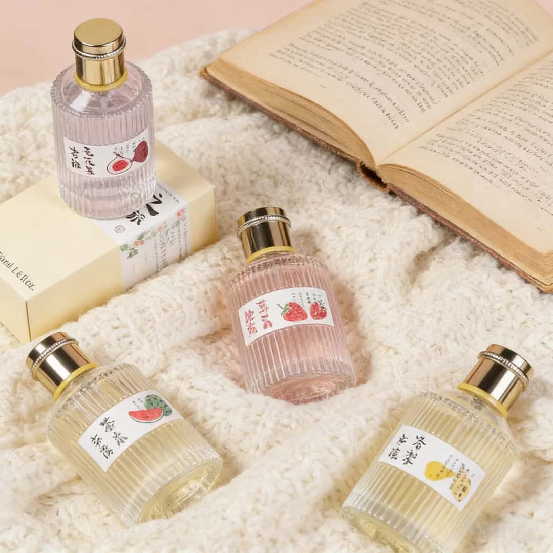 

50ml Women Watermelon Strawberry Orange Pear Fig Perfume Long Lasting Fresh Fruity Floral Tea Scent Daily Fragrance