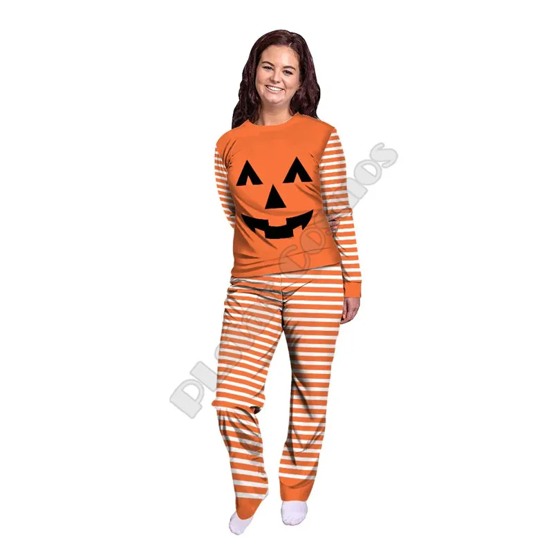 Trick Or Treat Pumpkin 3D All Over Printed ChewBacca Set Cosplay Custom Family Pajamas Cosplay Clothes