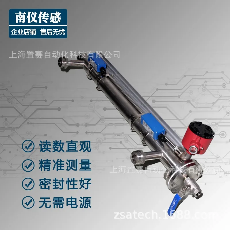 2026 Explosion-proof Magnetic Flap Level Gauge External Float Level Sensor High Quality Food Engineering Viscosity Alkaline Liqu