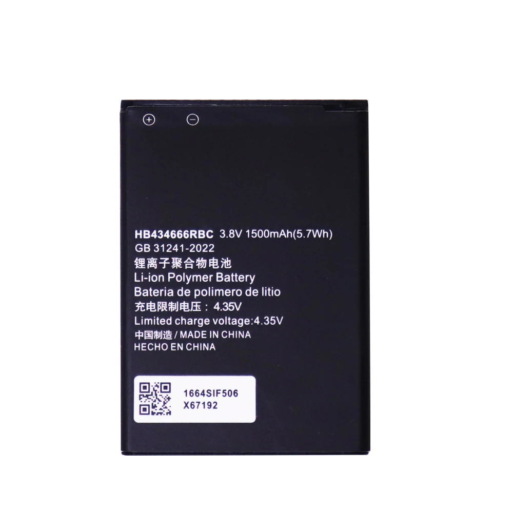 Bateria HB434666RBC 1500mAh do routera Huawei E5573 E5573S E5573s-32 E5573s-320 E5573s-606 E5573s-806, ładowalna — zdjęcie produktu 2