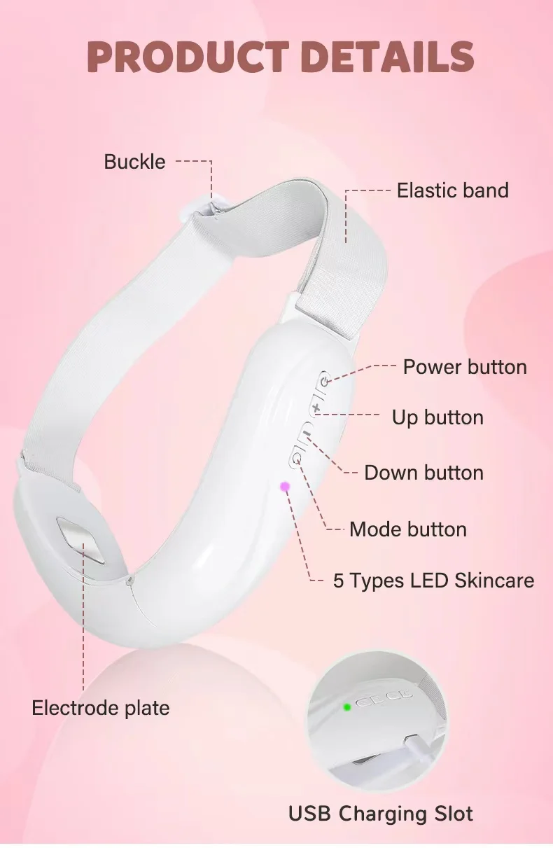 V Line Face Lift Massager Portable Facial Massage Device Rechargeable Double Chin Remove Facial Beauty Instrument