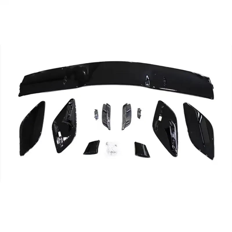 Stlf Wholesale GLA45 Style Car Rear Bumper Gloss Black ABS Material Spoiler For X156 2015-2019