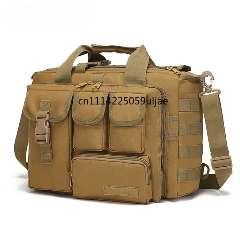 Portable Tactical Messenger Bag Big Capacity Outdoor Laptop Bags Shoulder Bag Camping Hiking Bandbag