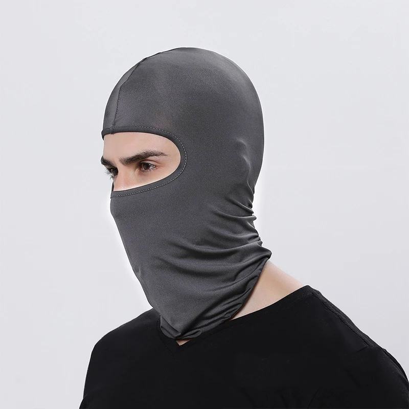 Passamontagna Maschera a pieno facciale Traspirante Moto Inverno Caldo Cappucci a copertura totale Collo Cappucci da ciclismo antivento antipolvere Maschera a pieno facciale