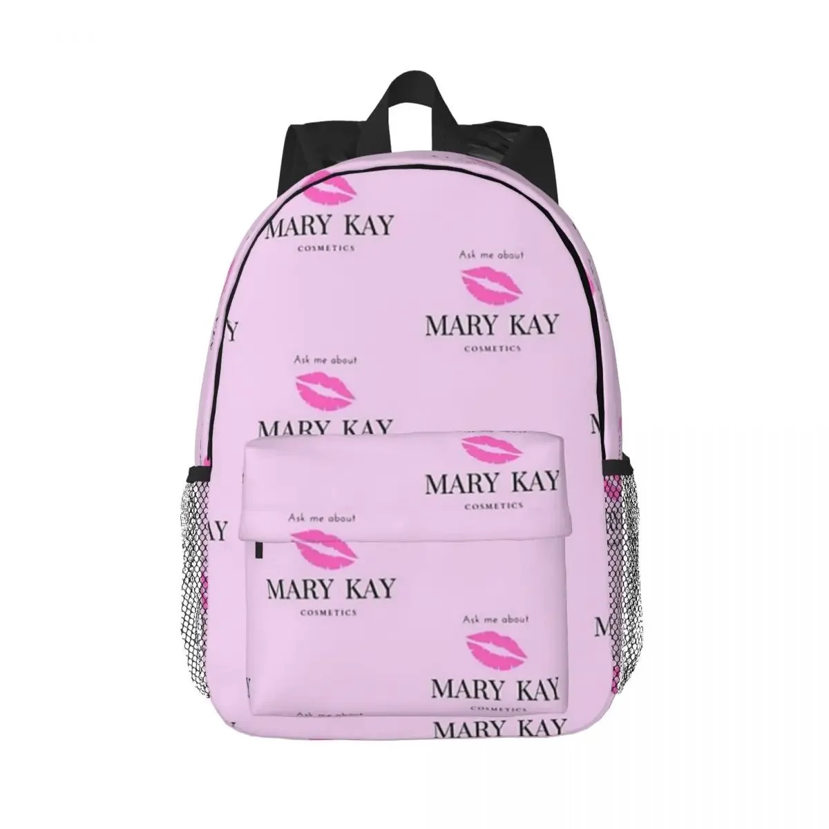 

Ask Me About Mary Kay Cosmetics Backpacks Boys Girls Bookbag Cartoon Children School Bags Laptop Rucksack Shoulder Bag