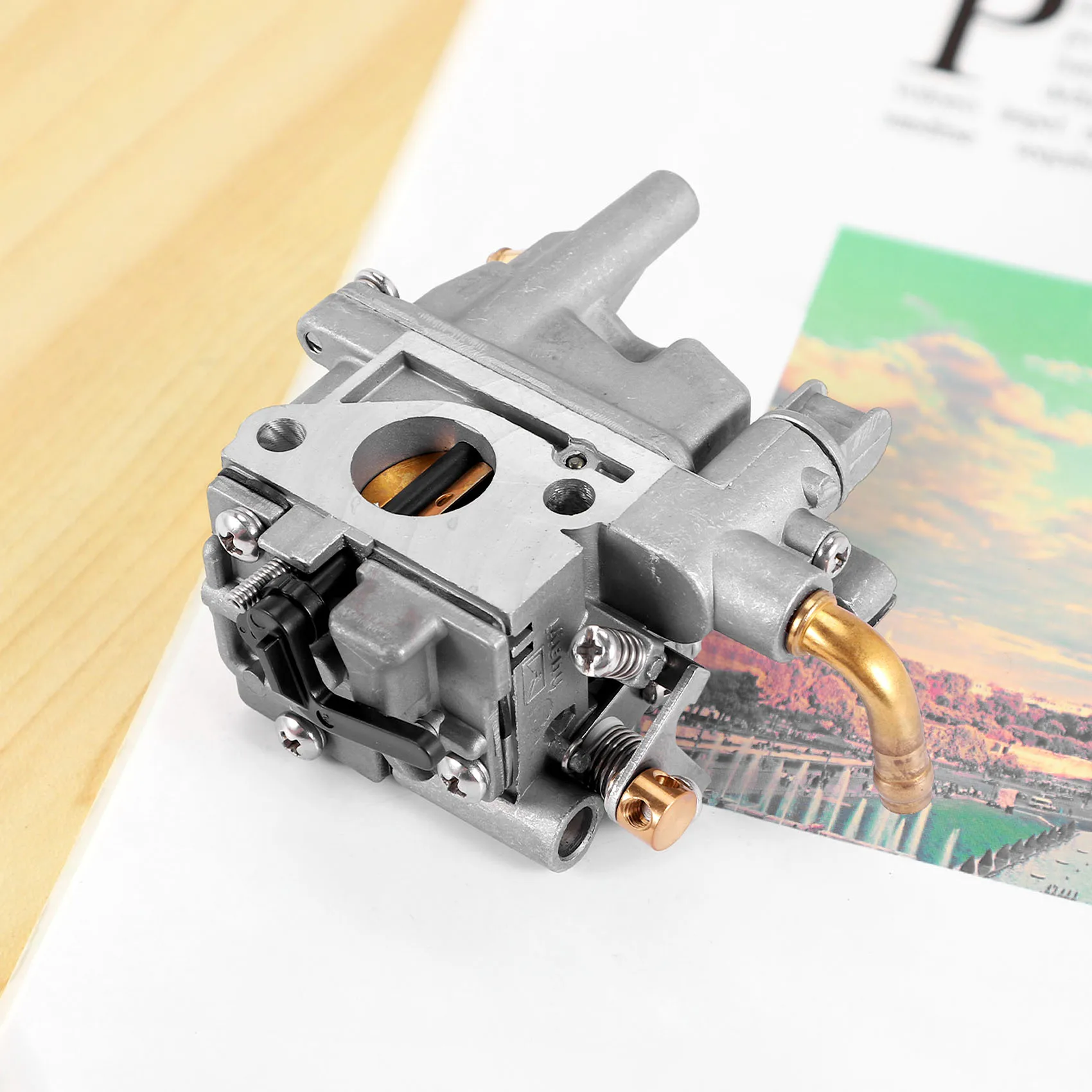 #17T (silver)Marine Carburetor for Yamaha Parsun Hidea F2.5 4-Stroke,Outdoors