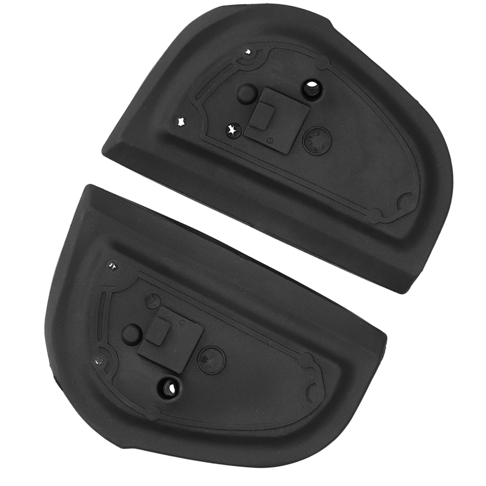 Pair Exterior Mirror Rubber Gaskets Seals 2108106316 2108106416 Fit for Mercedes Benz W140 W210 W202 Car Accessory new