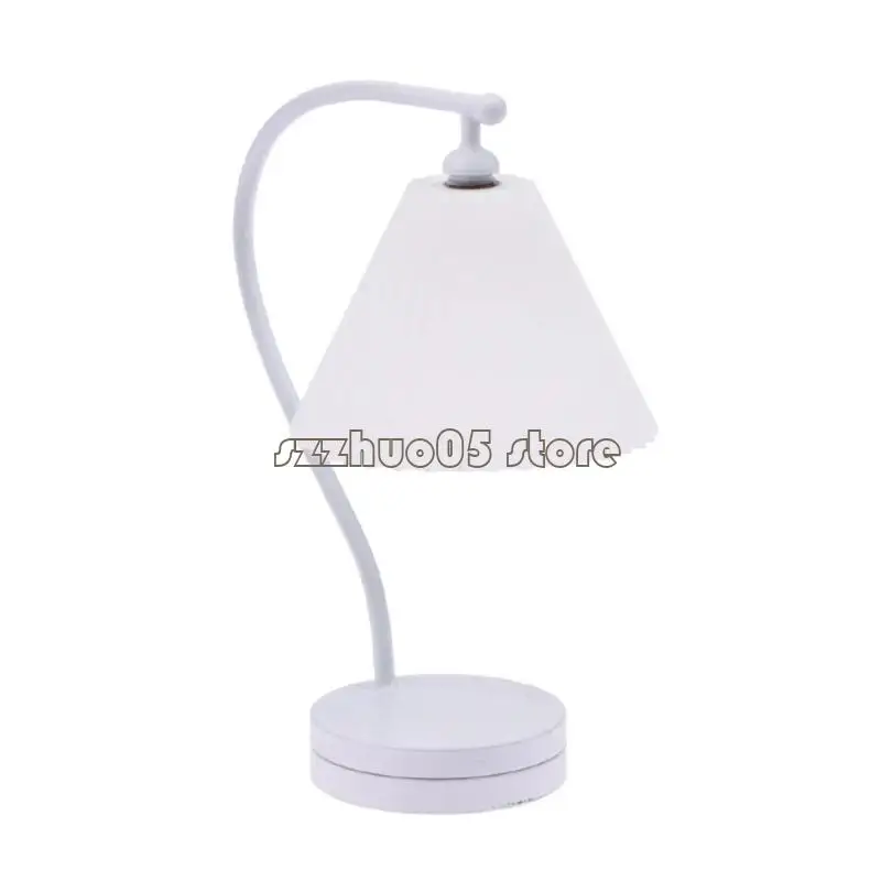 

M3GE Living Room Table Lamp Furniture Dollhouses Miniature Pretend Play Accessories