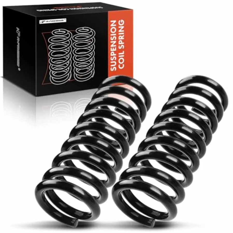 

2Pcs Front Suspension Coil Spring Set Compatible with Dodge Ram 1500 2002 2003 2004 2005 RWD, Driver and Passenger Side, Replac