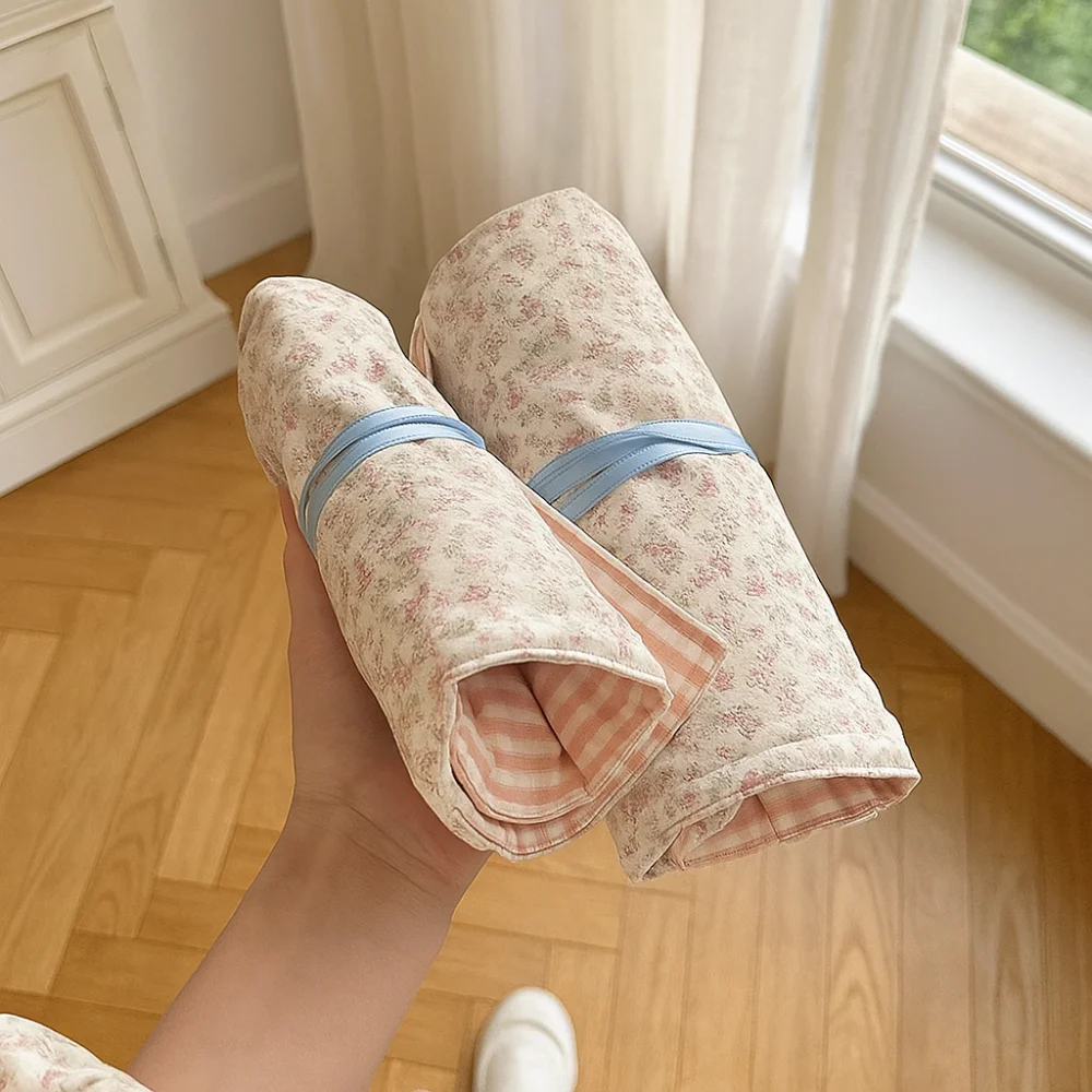 

Floral Pattern Makeup Brush Bag Pink Eyebrow Pencil Box Cosmetic Storage Bag Large Capacity Beauty Tool Makeup Brush Organizer