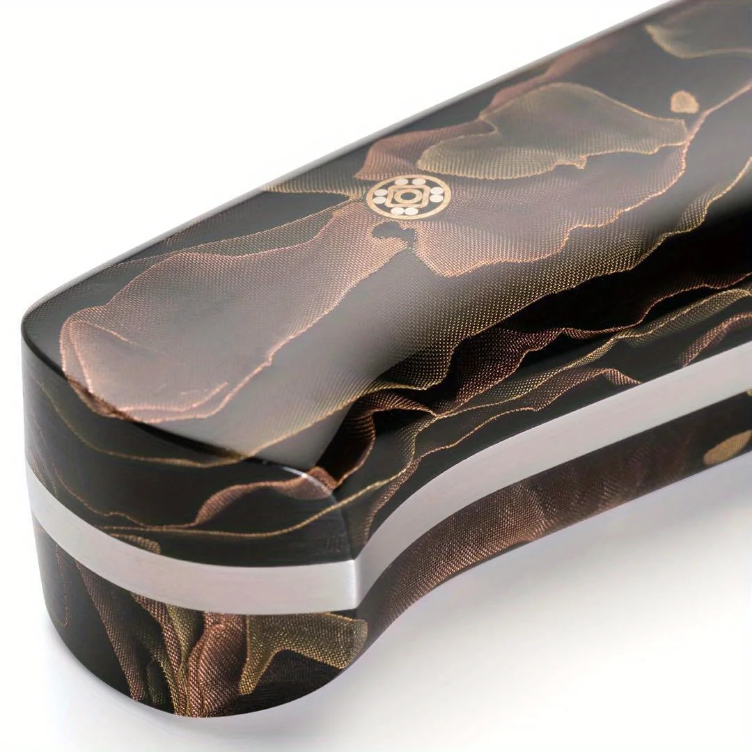 1 قطعة شبكة الراتنج والنحاس مركب لتقوم بها بنفسك مقبض السكين عدة صياغة المواد لمقابض مقلاع والمزيد DIY بها بنفسك المواد جميلة