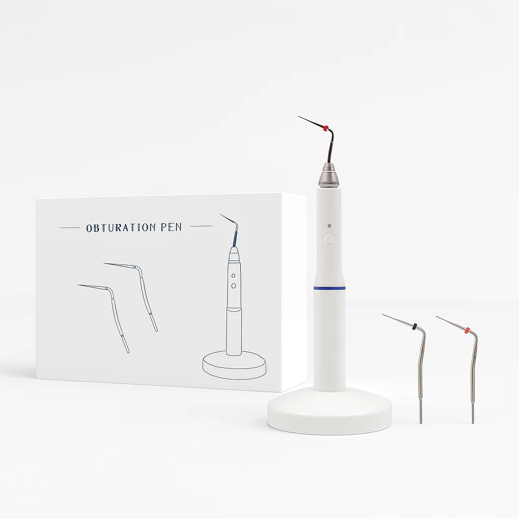 

Dental Gutta Percha Obturation System Wireless Endo Gutta Percha Obturation Pen Root Canal Therapy Heating Tool with 2 Tips