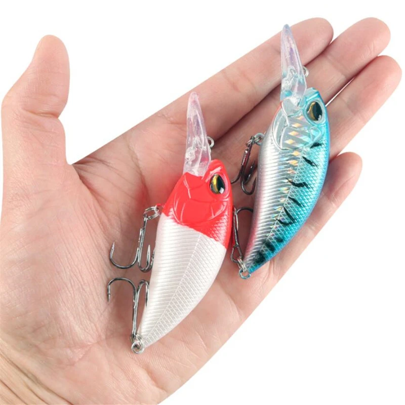 1Pcs Crankbait Fishing Lures 15.3g 9cm Minnow Hard Artificial Plastic Bait Bass Wobblers 3D Eyes Pesca Pike Fishing Tackle