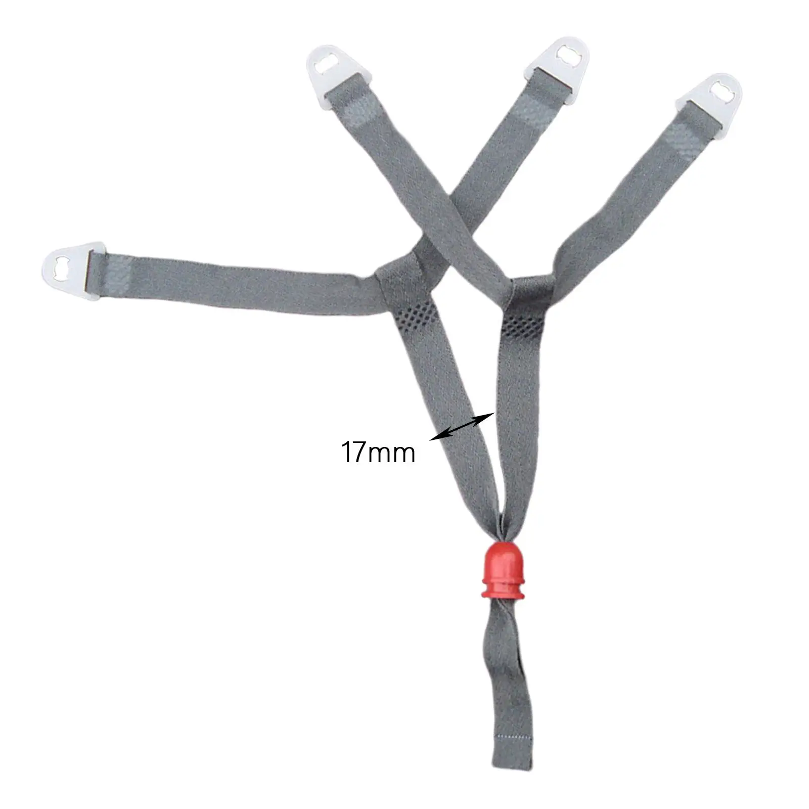 خوذة عالمية للذقن حزام قابل للتعديل من مادة البولي بروبيلين الفك حزام قبعة صلبة ملحق للدراجات النارية والدراجة وكرة القدم #4