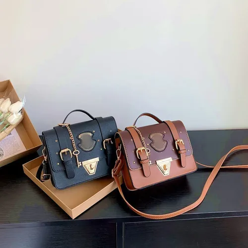 Bolso Cambridge estilo Magic Academy, bandolera de mano, bolso de cartero de estilo británico