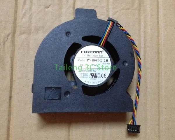 

PVB080G12H 390 790 990 Вентилятор USFF Радиатор K6YMY FGW90 Шасси турбовентилятор 4-проводной ШИМ «все в одном» бесшумный охлаждающий вентилятор