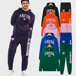 Sturniolo Drieling Hoodies Set Varsity Sweatshirts Fris Love Merchandise Print Herfst Winter Fris Love Hoodie Streetwear Y 2K Kleding