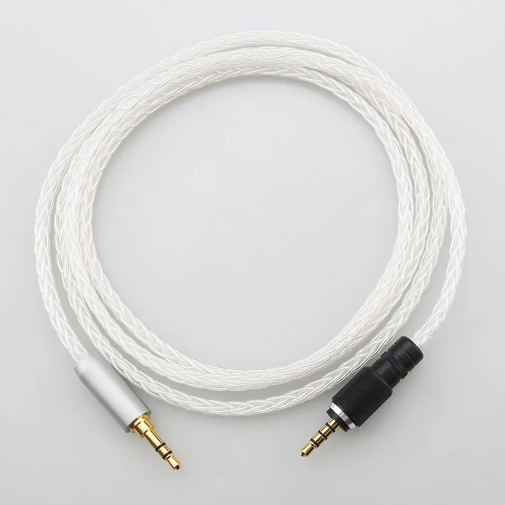 

HiFi 8 Core 100% Pure Silver Cable For Sony MDR-M1 MDR-MV1 MDR-M1ST Headphones Cable