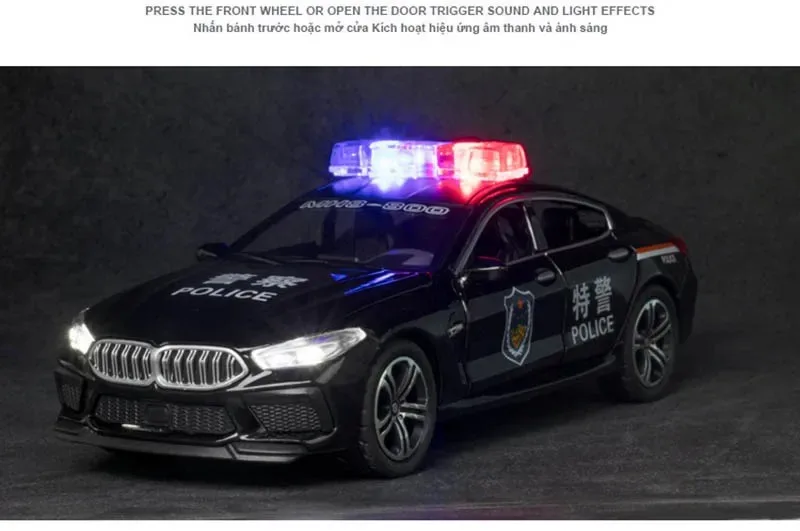 1/32 合金ダイキャスト M8 警察モデルおもちゃの車シミュレーションサウンドライトプルバック 6 ドアオープンおもちゃの車子供のためのギフト