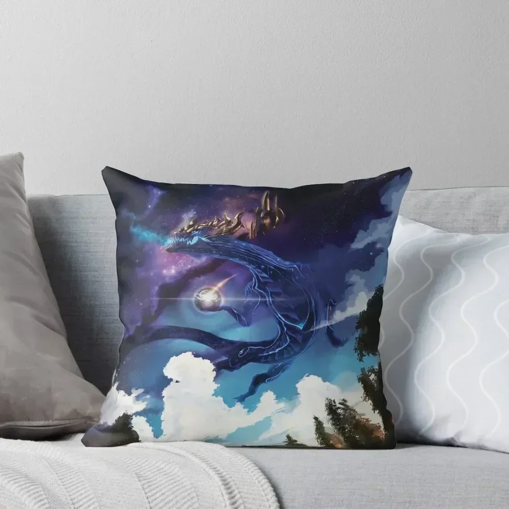 

Aurelion Sol Throw Pillow Decorative Cushions Sofa Covers For Living Room Elastic Cover For Sofa Pillow Covers Decorative pillow