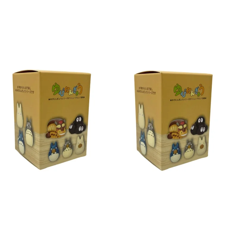 2026 Totoro Miyazaki Anime Cartoon Blindbox Fashion-Spielzeug Farbige Fingerpuppe Hohle Niedliche Spielzeugfigur Geschenk