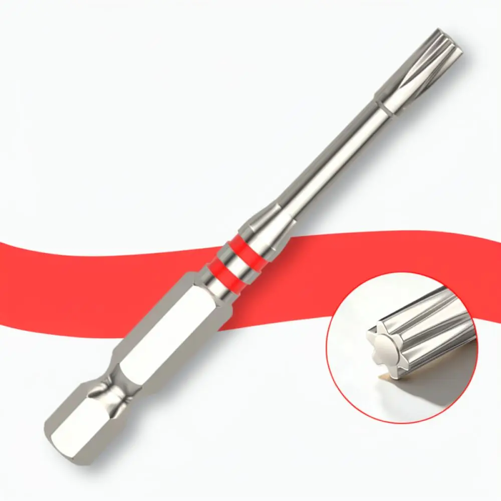 For Yanran Professional Torx Bit Magnetic Anti Slip High Hardness Power Drill Attachment Heavy Duty Repair Tools